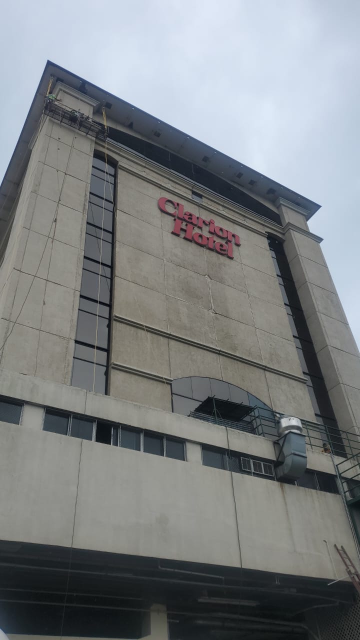 Hotel Clarion ventanales